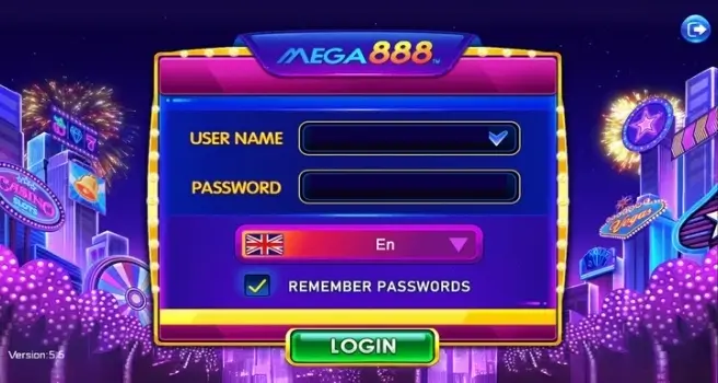 Mega888 login
